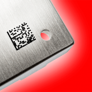 datamatrix qr code on metal surfaces