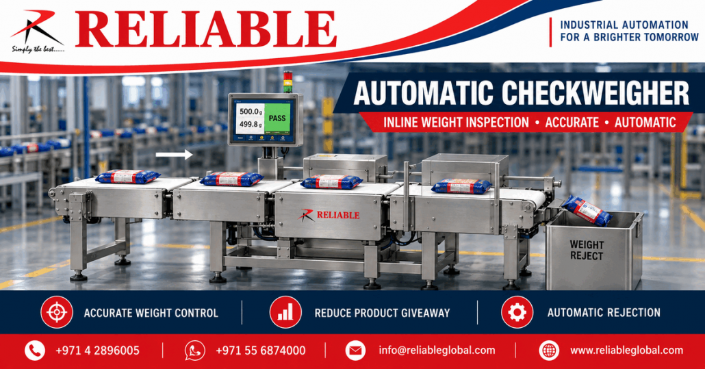 Automatic Checkweigher UAE | Inline Weight Inspection