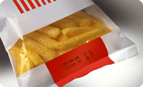 thermal transfer expiry date printer for snacks packaging