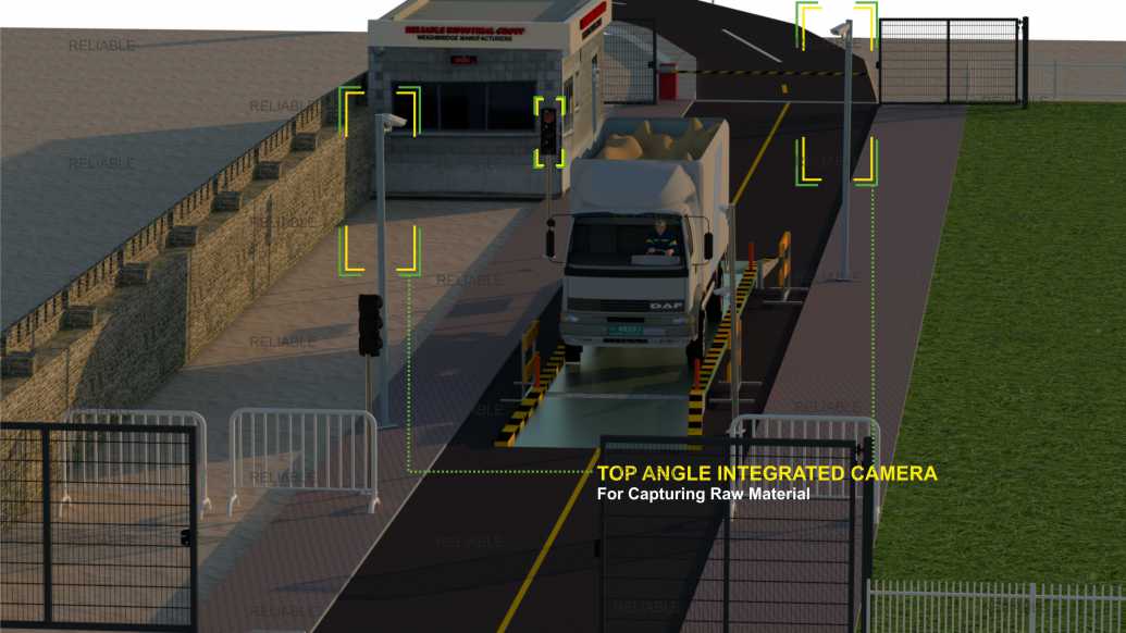 Unmanned weighbridge system