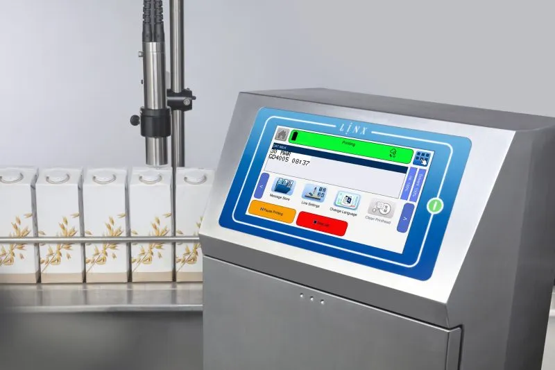 Industrial inkjet coder for variable information printing