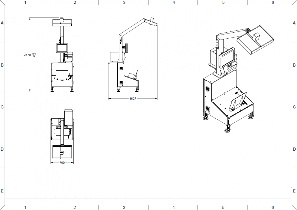 multi scanning station machine vision