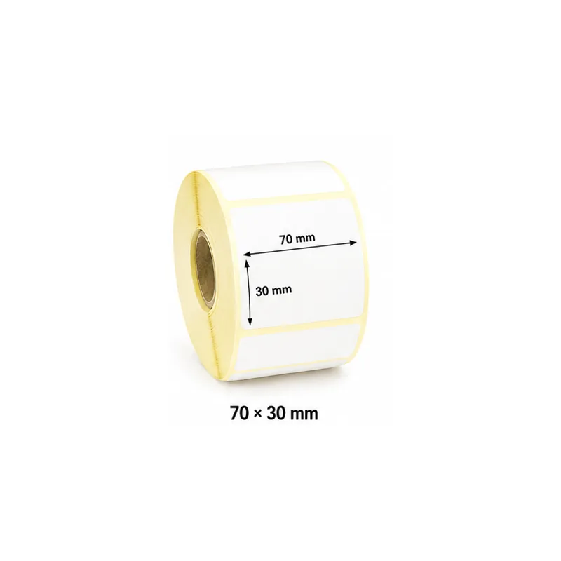 Thermal transfer barcode label roll 70 × 30 mm UAE